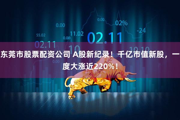 东莞市股票配资公司 A股新纪录！千亿市值新股，一度大涨近220%！